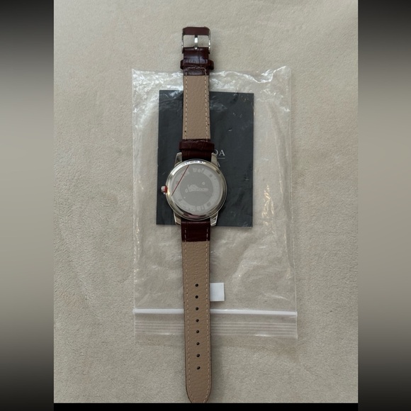 Strada sandstone gem genuine leather watch - Picture 3 of 7